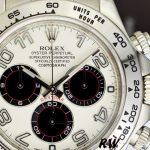 Rolex Daytona 116519 Panda Dial Brown Leather Strap 40mm Mens Replica Watch - Image 4