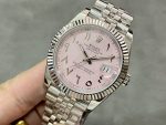 Rolex Datejust Middle Eastern Digital Pink Dial Fluted Bezel M126234 - Image 6