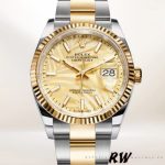 Rolex Datejust 126233 Golden Palm Motif Dial 36MM Unisex Replica Watch - Image 2