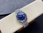 Rolex Datejust 126234 Fluted Bezel Blue Fluted Motif Dial 36MM Unisex Replica Watch - Image 6