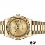 Rolex Day-Date 218238 Champagne Roman Numeral Dial Yellow Gold 41MM Mens Replica Watch - Image 4