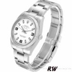 Rolex Oyster Perpetual Air-King 114234 White Arabic Dial 34mm Unisex Replica Watch - Image 3