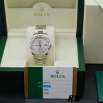 Rolex Day-Date 118209 Silver Dial 36mm Unisex Replica Watch - Image 6