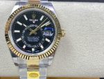 Rolex Sky Dweller 42 Yellow Rolesor Black Dial Oyster M336933 0003 Men's Watch - Image 3