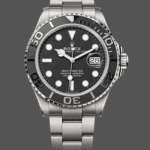 Rolex Yacht Master Black Dial Titanium 226627 0001 42mm Men's Watch