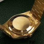 Rolex Day-Date 118238 Yellow Gold Fluted Bezel Champagne Dial 36mm Unisex Replica Watch - Image 5