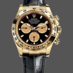 Rolex Cosmograph Daytona 116518 Black And Champagne Dial 40mm Mens Replica Watch