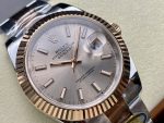 Rolex Datejust 41mm Two Tone Rose Gold Sundust Index Dial 126331 0009 - Image 4