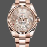 Rolex Sky-Dweller 326935 Sundust Roman Numeral Dial 42mm Mens Replica Watch