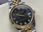 Rolex Datejust 31mm Stainless Steel and Yellow Gold 278273 0022 Grey Diamond Jubilee - Image 4