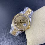 Rolex Datejust 36 126233 0045 Champagne Fluted Motif Diamond Dial - Image 6