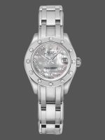 Rolex Pearlmaster 80319 MOP Roman Dial 29MM Lady Replica Watch