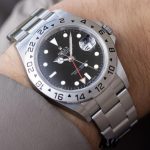 Rolex Explorer II 16570 Stainless Steel Black Dial 40MM Mens Replica Watch - Image 3