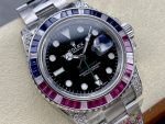 Rolex GMT Master II 116759SA Black Dial 40mm Mens Replica Watch - Image 4