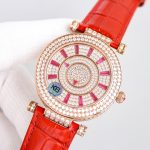 Franck Muller Double Mystery Ruby Diamond DM 42 D 2R CD Master of Complications Rose Gold - Image 4