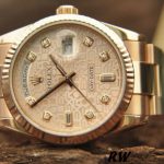 Rolex Day-Date 118205 Jubilee Champagne Dial 36mm Unisex Replica Watch - Image 3