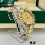 Rolex Cosmograph Daytona 116503 Yellow Gold Champagne Diamond Dial 40MM Mens Replica Watch - Image 11