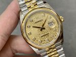 Rolex Datejust 36 Champagne Diamond 116203 0173 Women's Watch - Image 4