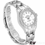 Rolex Masterpiece Pearlmaster 80319 White Roman Dial 29MM Lady Replica Watch - Image 2