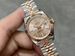 Rolex Datejust 28 Stainless Steel and Everose Gold 279171 0023 Rose Index Jubilee Lady Watch - Image 4