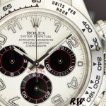 Rolex Daytona 116519 White Dial Black Eyes 40mm Mens Replica Watch - Image 4