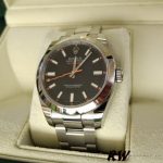 Rolex Milgauss 116400 Stainless Steel Black Dial 40mm Mens Replica Watch - Image 2