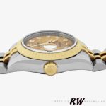 Rolex Datejust 179173 Jubilee Champagne Diamond Dial Fluted Bezel 26MM Lady Replica Watch - Image 4