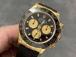 Rolex Daytona 116518LN Black Dial Rubber strap 40mm Mens Replica Watch - Image 5