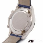 Rolex Daytona 116519 Sodalite Arabic Dial Blue Alligator Leather 40mm Mens Replica Watch - Image 14