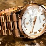 Rolex Day-Date 118205 Everose Gold White Dial 36mm Unisex Replica Watch - Image 3