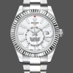 Rolex Sky-Dweller 326934 Stainless Steel White Dial 42MM Replica Watch