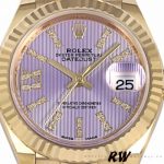 Rolex Datejust 279178 Lilac Purple Dial Fluted Bezel 28mm Lady Replica Watch - Image 2