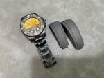 Rolex Submariner 116610 PVD-DLC Stainless Steel Carbon Fiber Bezel Yellow & Black Dial - Image 9