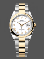 Rolex Datejust 36 White Dial Roman Numerals 126203 0030 Replica Watch