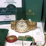 Rolex Day-Date 118208 White Dial 36mm Unisex Replica Watch - Image 6