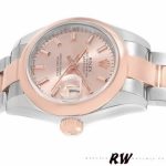 Rolex Datejust 179161 Stainless Steel and Everose Gold Pink Index Dial 26MM Lady Replica Watch - Image 4