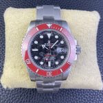 Rolex Submariner DIW Persimmon Orange Black Dial Ceramic Red Bezel 116610LN - Image 3