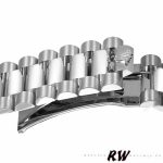 Rolex Day Date 118346 Roman Ice Blue Dial 36mm Unisex Replica Watch - Image 5