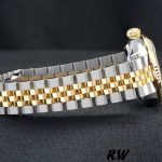 Rolex Datejust 279173 Champagne Index Dial Fluted Bezel 28mm Lady Replica Watch - Image 14