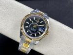 Rolex Sky Dweller 42 Yellow Rolesor Black Dial Oyster M336933 0003 Men's Watch - Image 7