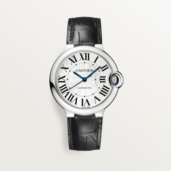 DEC5F647-9576-979B-0121-7085B1222358 CARTIER BALLON BLEU Alligator Strap 36mm - Image 1