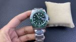Rolex Submariner Date 116610LV Stainless Steel Oyster 40MM Green Dial Mens Replica Watch - Image 2
