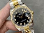 Rolex Datejust 36 Yellow Gold Black Dial m126283rbr 0008 - Image 4