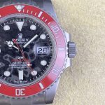 Rolex Submariner DIW Persimmon Orange Black Dial Ceramic Red Bezel 116610LN - Image 4