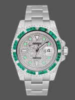 Rolex Submariner Date 116610LN Custom Diamond Stainless Steel 40MM Mens Replica Watch