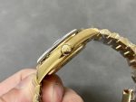 Rolex Day-Date 118208 Yellow Gold White Dial Roman Numeral 36mm Unisex Replica Watch - Image 7