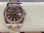 Rolex Datejust 41 Everose Gold Automatic 126331 0001 Chocolate Men's Watch - Image 3