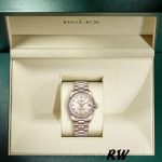 Rolex Datejust 178275 Rose Gold Pink Diamond Dial 31mm Lady Replica Watch - Image 3