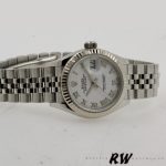 Rolex Datejust 279174 Stainless Steel White Roman Numeral Dial 28mm Lady Replica Watch - Image 4