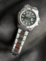 Rolex Yacht-Master 126622 Platinum Bezel Dark Rhodium Grey Dial 40MM Mens Replica Watch - Image 5